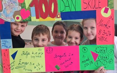 U PŠ KUTNJAK KREATIVNO OBILJEŽILI 100 RADNIH DANA