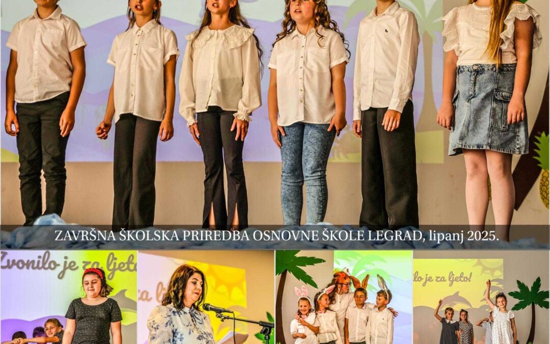 SVEČANOM PRIREDBOM OBILJEŽEN  ZAVRŠETAK NASTAVE