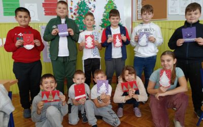 UČENICI PŠ VELIKI OTOK MJEŠTANIMA VELIKOG OTOKA ČESTITALI BLAGDANE