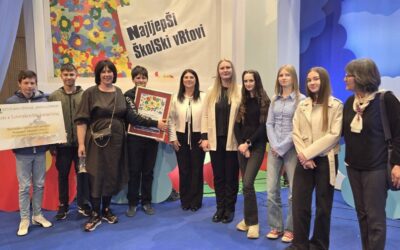 OŠ LEGRAD OSVOJILA 2.MJESTO NA NACIONALNOM PROJEKTU “NAJLJEPŠI ŠKOLSKI VRTOVI U REPUBLICI HRVATSKOJ”