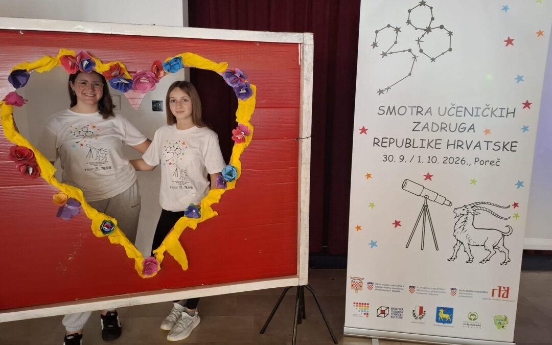 UZ Brglec na 38. državnoj smotri Učeničkih zadruga u Poreču